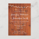 Search for rustic rehearsal dinner invitations Lights