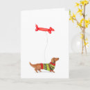 Search for sausage dog christmas cards Dachshund