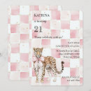 Search for leopard square invitations Animal