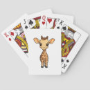 Search for cartoon giraffe playing cards Animal