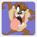 Search for tongue sticking out stickers Taz