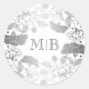 Search for elegant silver stickers Wreath