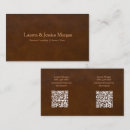 Search for two names business cards Company