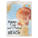 Search for pretending cards Beach