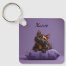 Search for tortoiseshell keychains Feline