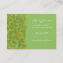 Search for clover business cards Shamrocks