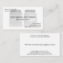 Search for refrigerator repair business cards Sales