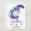 Search for fantasy birthday invitations Dragon
