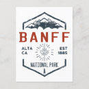 Search for vintage camping postcards Banff national park