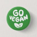 Search for go vegan buttons Vegetarian
