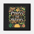 Recherche de tacos drôles magnets Cinco