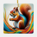 Search for red squirrel ornaments Brown