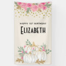 Search for pumpkin birthday banners Modern