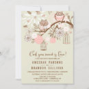 Search for owl wedding invitations Vintage