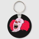 Search for clown keychains Spooky