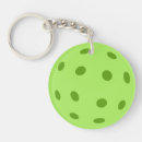 Recherche de boule verte porteclés Pickleball
