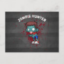 Search for splattered blood postcards Zombie