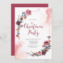 Recherche de floral noël invitations Fête de noël d'entreprise