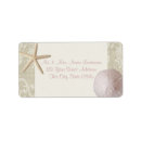 Search for seashells return address labels Rustic