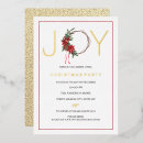 Search for joy christmas invitations Festive