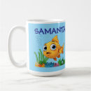 Recherche de petits poissons tasses Pour enfants