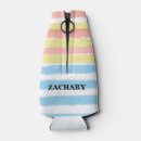 Search for blue and yellow striped food storage Watercolor