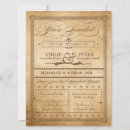 Search for sepia wedding invitations Rustic