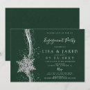 Search for silver engagement party invitations Winter