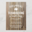 Recherche de rustic thanksgiving invitations Bois