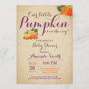 Search for purple and orange baby shower invitations Gender neutral