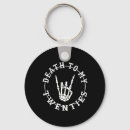 Search for skeleton hand keychains Black and white