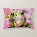 Recherche de grenouilles mignonnes coussins Crapaud