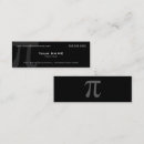 Search for mathematics business cards Nerd
