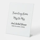Search for travel wedding signs Bridal shower