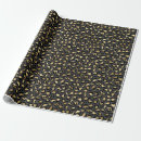 Search for gold leopard wrapping paper Spots
