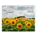 Search for sunflower calendars Floral