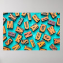 Search for vintage alphabet letters posters Letterpress