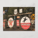 Search for road signs postcards Old