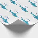 Search for shark wrapping paper Sea life