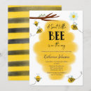 Search for baby bee invitations Is on the way
