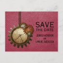 Recherche de mariage steampunk cartes postales Engrenages