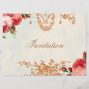 Search for engaged 6x8 invitations Roses