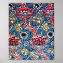 Search for floral leaf pattern posters Design