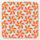 Search for orange coasters 1950s