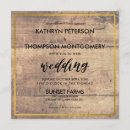 Search for wooden wedding invitations Elegant