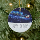 Search for reindeer with santa sleigh ornaments Snow
