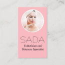 Recherche de facial business cards Esthétique