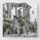 Recherche de fontaine horloges Statue