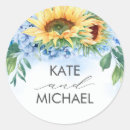 Search for blue sunflower stickers Rustic country