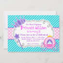 Search for princess carriage invitations Blue